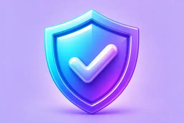 Protective shield representing risk-free gameplay
