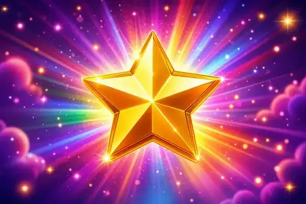 Radiant golden star representing top-tier quality